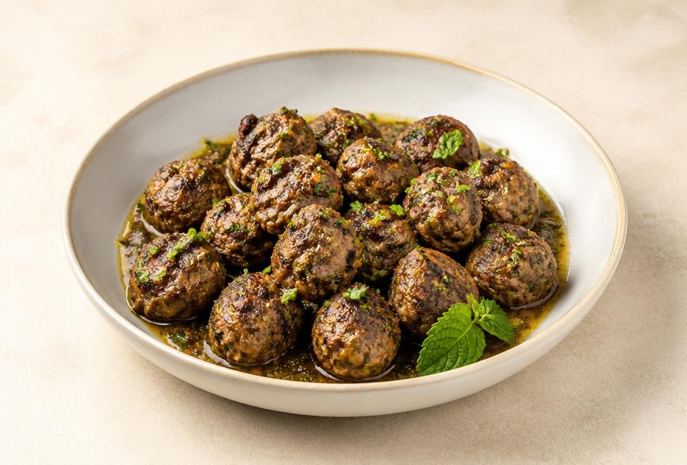 Boulettes d'agneau à la menthe