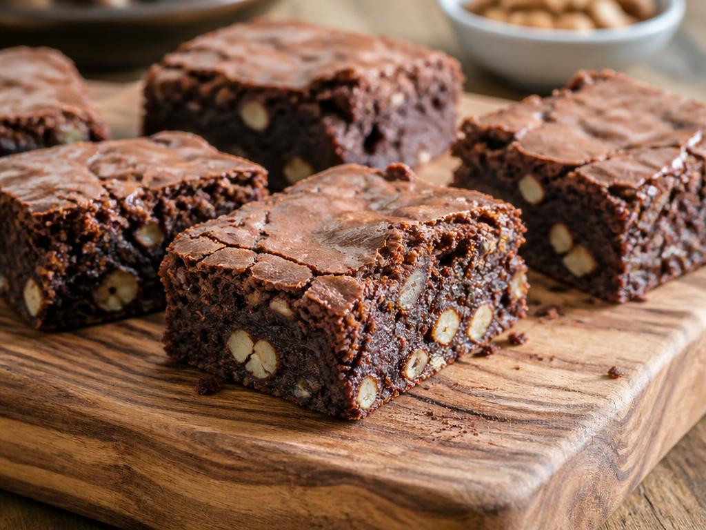 Brownie chocolat et noix