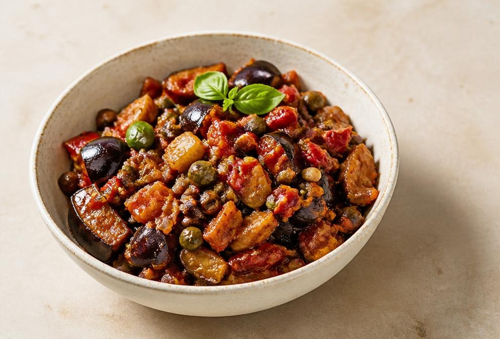 Caponata d'aubergines