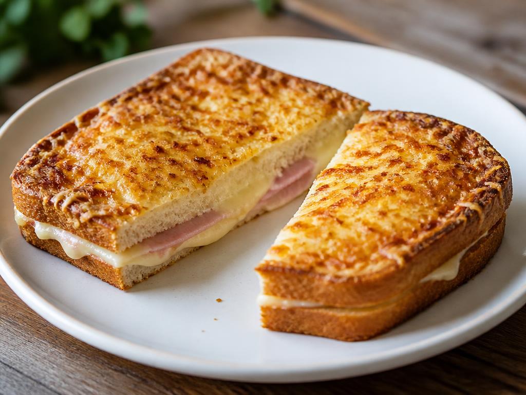Croque-monsieur au pain sans gluten
