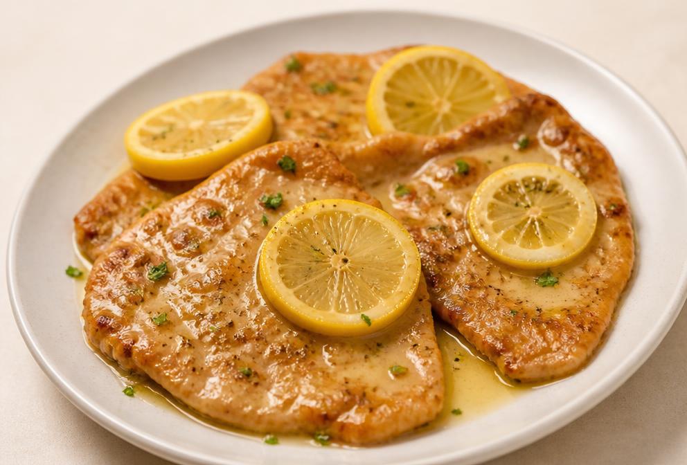Escalopes de veau au citron