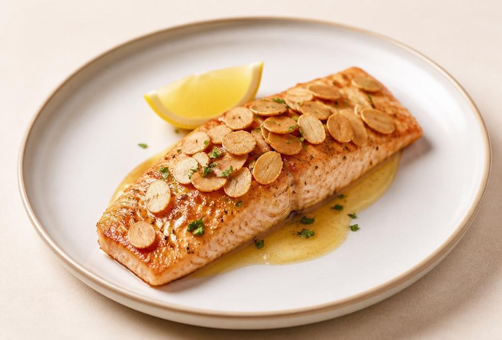 Filet de truite aux amandes