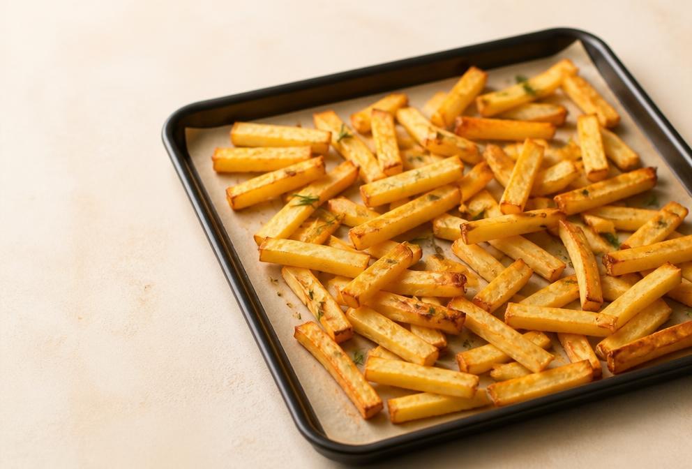Frites maison au four