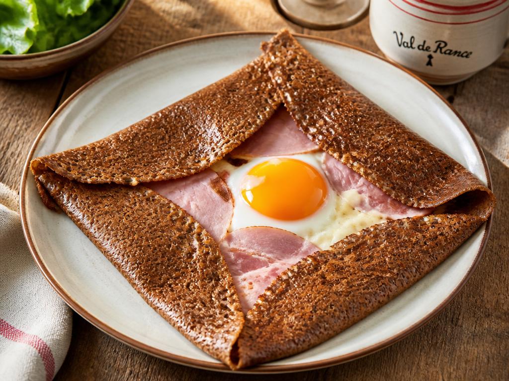Galettes de sarrasin jambon-œuf