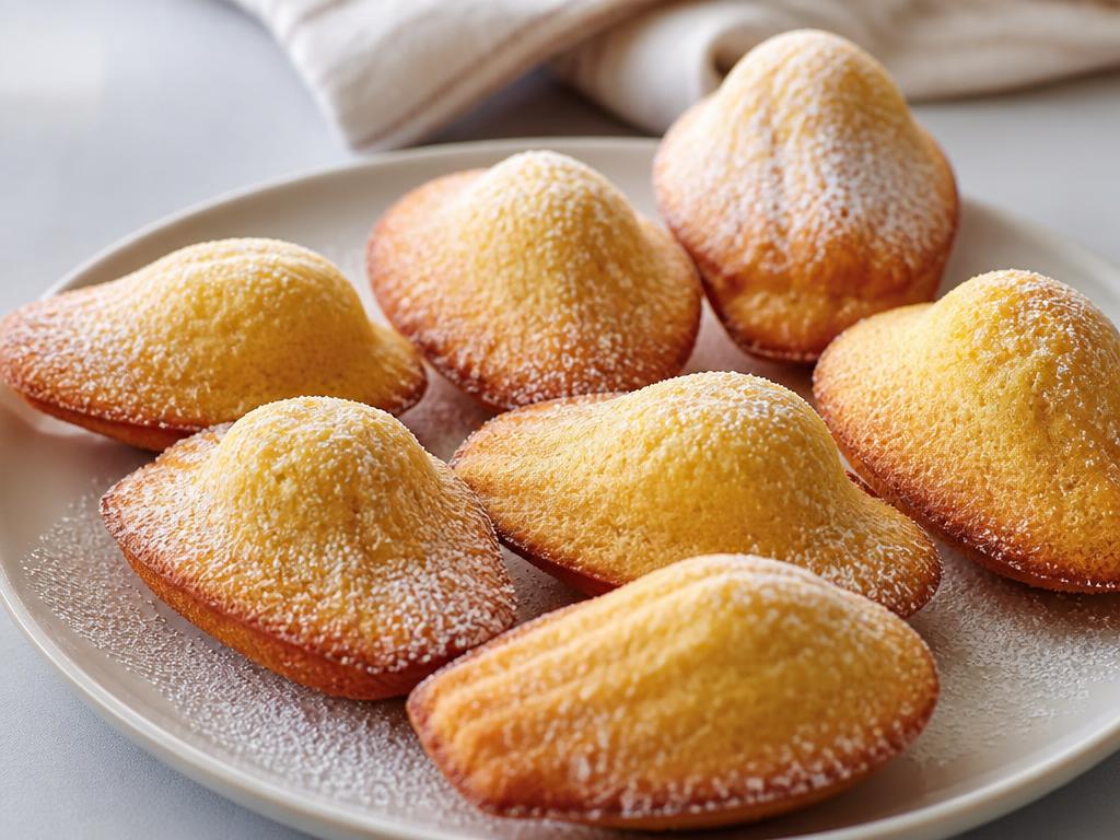 Madeleines à la farine de riz