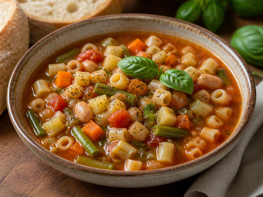 Minestrone sans gluten