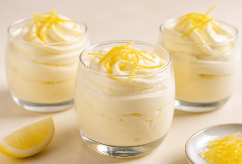 Mousse au citron légère