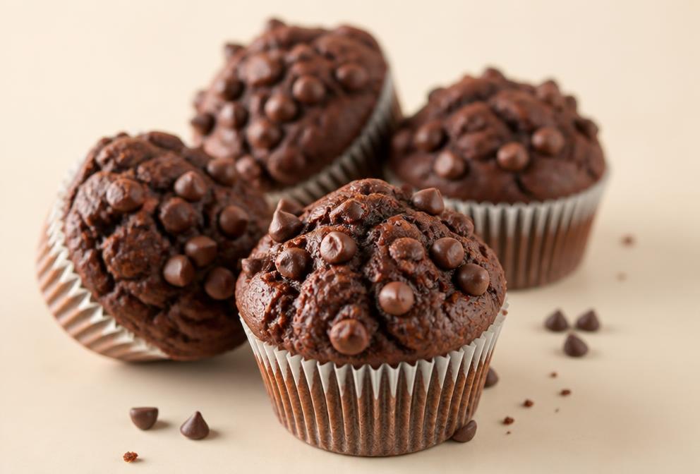 Muffins au chocolat